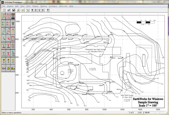 Loading the PDF in EarthWorks