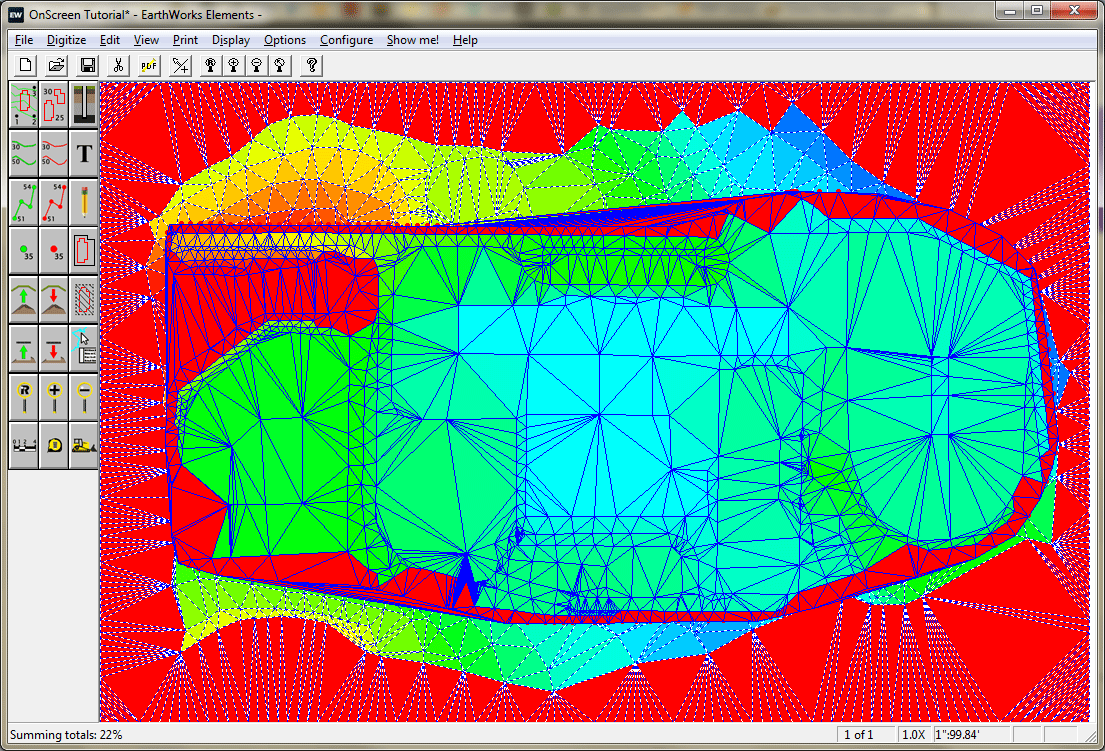 Calculating your job in EarthWorks